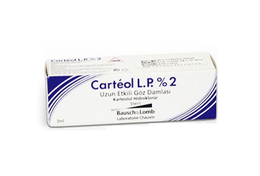 CARTEOL LP %2 UZUN ETKILI глазные капли COZELTISI 3 ML