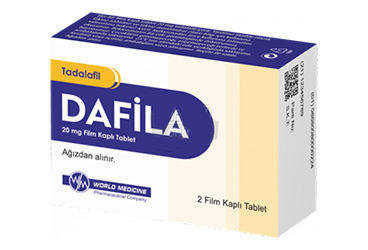 DAFILA 20 MG таблетки покрытые оболочкой (4 таблетки)