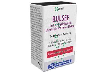 BULSEF 1 GR IM ENJ. COZ. HAZ. ICIN порошок ICEREN флакон