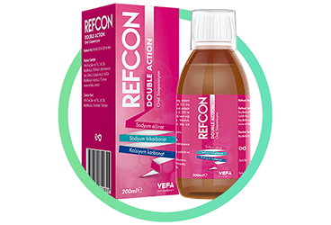 REFCON DOUBLE ACTION 50 MG+21,3 MG+32,5 MG/ML суспензия для приёма внутрь (200 ML)