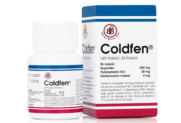 COLDFEN Zero 200 MG / 2 MG таблетки покрытые оболочкой (24 таблетки)