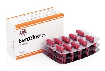 BERAZINC 50 MG 40 капсулы