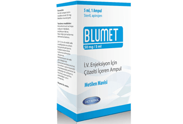 BLUMET 50 MG/5 ML IV ENJEKSIYON ICIN COZELTI ICEREN 1 ампулы