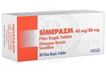 SIMEPAZM 40 MG/80 MG таблетки покрытые оболочкой (30 таблетки)