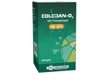 COLEDAN-D3 1.000 IU YUMUŞAK капсулы (100 ADET)