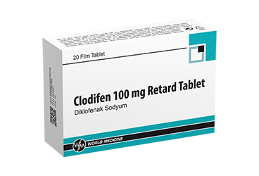CLODIFEN 100 MG таблетки с пролонгированным высвобождением (10 таблетки)