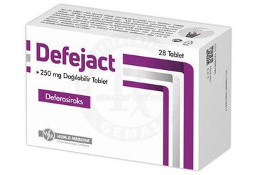 DEFEJACT 250 MG DAGILABILIR таблетки (28 таблетки)