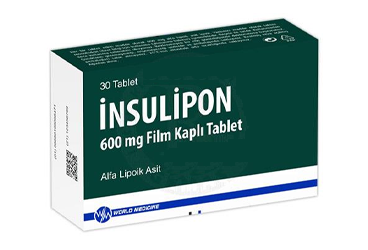 INSULIPON 600 MG таблетки покрытые оболочкой (30 таблетки) — фото упаковки