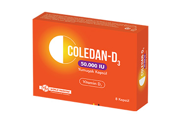 COLEDAN-D3 50.000 IU YUMUŞAK капсулы (6 капсулы)