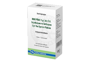 ROXIPIME 1 GR IM/IV ENJEKTABL порошок ICEREN 1 флакон