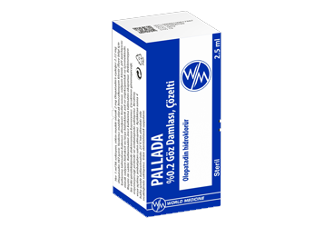PALLADA % 0.2 глазные капли, COZELTI (2,5 ML)