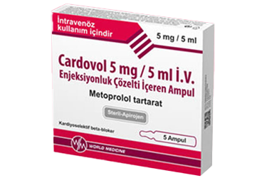 CARDOVOL 5 MG/5 ML IV ENJ. COZELTI ICEREN 10 ампулы