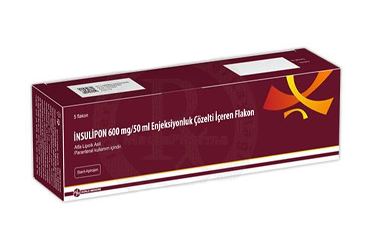 INSULIPON 600 MG/ 50 ML ENJ. COZ. ICEREN 5 флакон