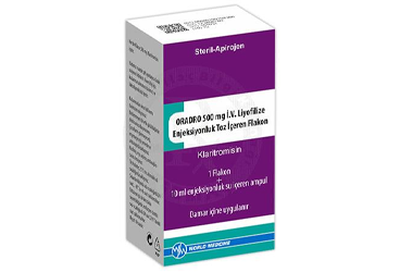ORADRO 500 MG IV LIYOFILIZE ENJ. ΠΏΠΎΡΠΎΡΠΎΠΊ ICEREN (1 ΡΠ»Π°ΠΊΠΎΠ½+1 Π°ΠΌΠΏΡΠ»Ρ)