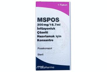 MSPOS 300 MG/16.7 ML I.V. раствор для инфузий HAZIRLAMAK ICIN KONSANTRE