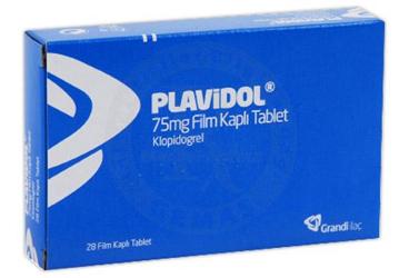 PLAVIDOL 75 MG 28 таблетки покрытые оболочкой