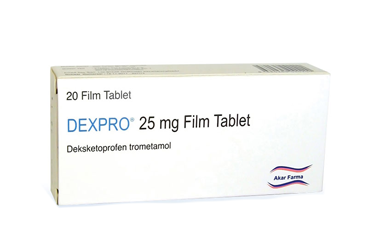 DEXPRO 25 MG 20 таблетки покрытые оболочкой