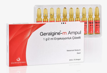 GERALGINE-M 1000 MG/2 ML IM/IV раствор для инъекций (10 ампулы)