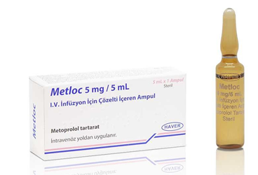 METLOC 5 MG/5 ML внутривенная инфузия ICIN COZELTI ICEREN 1 ампулы