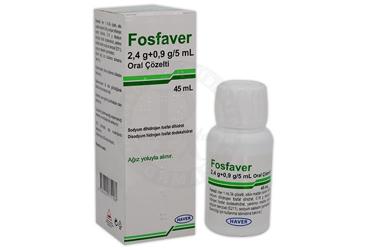 FOSFAVER 2,4 G + 0,9 G/ 5 ML раствор для приёма внутрь