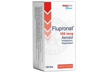 FLUPRONAT 125 MCG AEROSOL INHALASYONU, суспензия (120 DOZ)
