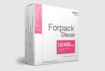 FORPACK 12/400 MCG DISCAIR порошок для ингаляций (60 DOZ)