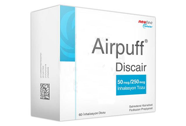 AIRPUFF DISCAIR 50MCG/250 MCG порошок для ингаляций (60 DOZ)
