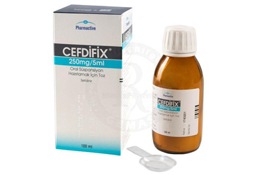 CEFDIFIX 250 MG/5 ML ORAL SUSPANSYON HAZIRLAMAK ICIN порошок (100 ML)