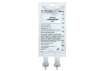 TURKFLEKS %5 DEKSTROZ SUDAKI COZELTISI 100 ML (SETSIZ-PP TORBA)