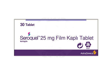 SEROQUEL 25 MG 30 таблетки покрытые оболочкой