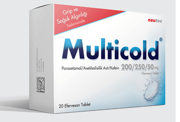 MULTICOLD 200/250/50 MG 20 шипучие таблетки