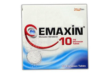 EMAXIN 10 MG 100 шипучие таблетки