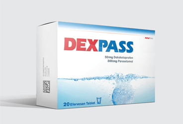 DEXPASS 50/300 MG шипучие таблетки