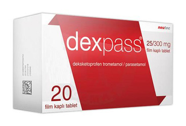 DEXPASS 25 MG /300 MG таблетки покрытые оболочкой (20 таблетки)