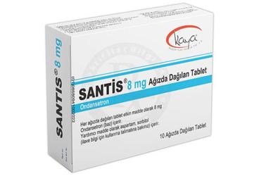 SANTIS 8 MG AGIZDA DAGILAN 10 таблетки