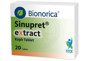 SINUPRET EXTRACT KAPLI таблетки (20 таблетки)