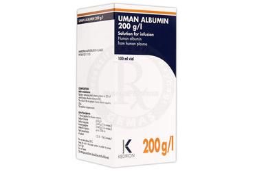 UMAN ALBUMIN 20 G/100 ML 100 ML внутривенная инфузия ICIN COZELTI ICEREN флакон