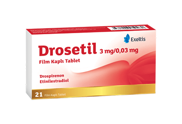 DROSETIL 3 MG/0,03 MG 21 таблетки покрытые оболочкой