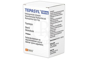 TEPASYL 100 MG раствор для инфузий HAZIRLAMADA KULLANILACAK KONSANTRE ICIN порошок (1 флакон)