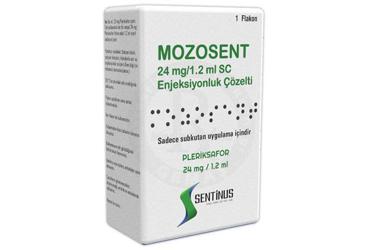 MOZOSENT 24 MG / 1.2 ML S.C. раствор для инъекций