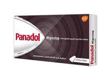 PANADOL MIGRESTOP 250 MG /250 MG /65 MG таблетки покрытые оболочкой
