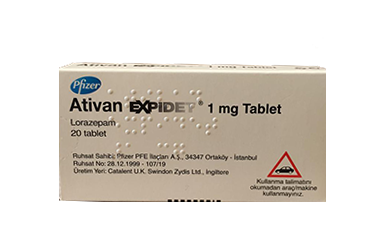 ATIVAN EXPIDET 1 MG 20 таблетки