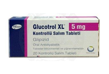 GLUCOTROL-XL 5 MG 20 таблетки