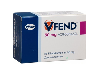 VFEND 50 MG 30 таблетки покрытые оболочкой