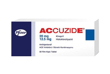 ACCUZIDE 20 MG/12,5 MG 30 таблетки покрытые оболочкой