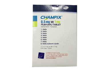 CHAMPIX 0,5 MG 11 + 1 MG 98 таблетки покрытые оболочкой