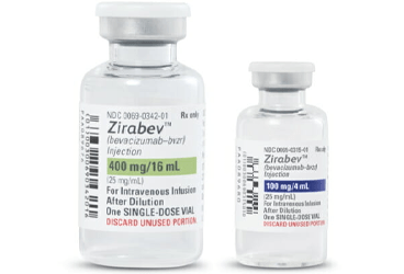 ZIRABEV 100 MG / 4 ML раствор для инфузий (1 флакон)
