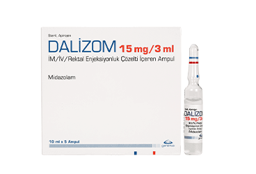 DALIZOM 15 MG/3 ML IM/IV/REKTAL ENJEKSIYONLUK/раствор для инфузий