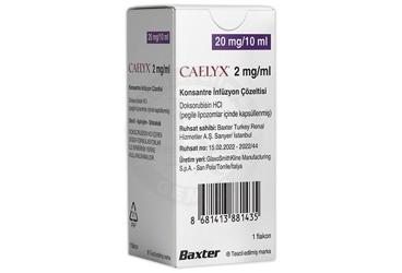 CAELYX 2 MG/ML KONSANTRE INFUZYON COZELTISI (1 флакон)