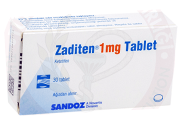 ZADITEN 1 MG 30 таблетки